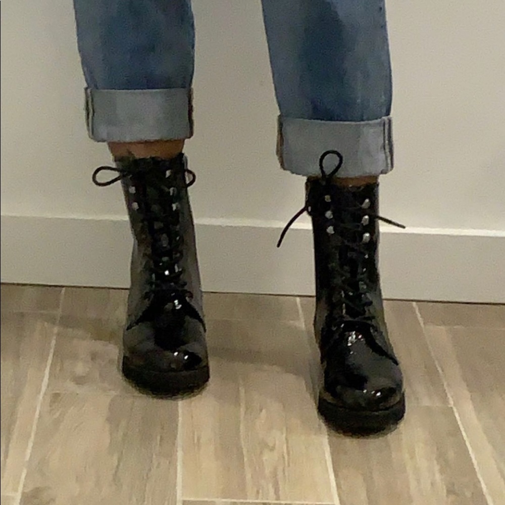 Donald Pliner Combat Boots